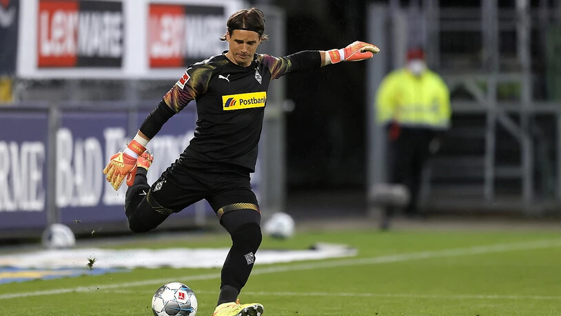 Borussia Mönchengladbach (im Bild Goalie Yann Sommer) verlor beim SC Freiburg mit 0:1