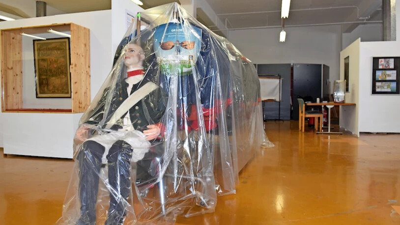 Wassereinbruch beim Diorama: Der Aufbau der aufwendigen Inszenierung ist für Walter Gähler in Linthal nicht mehr attraktiv.
