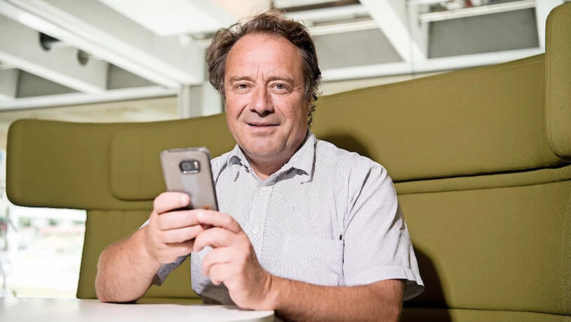 Da steckt viel Arbeit drin: Silvio Lebrument, Geschäftsführer Medien bei Somedia, nutzt die neue App rege.
