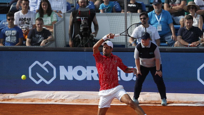 Novak Djokovic verzückt seine Fans