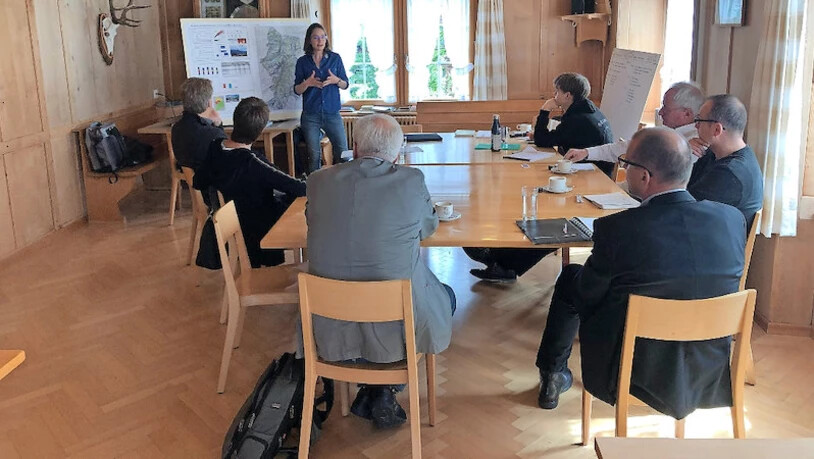 Brutkasten für Ideen und Visionen: Während zwei Tagen entwickeln Glarner Beteiligte Projekte für das Erreichen der Klimaziele.