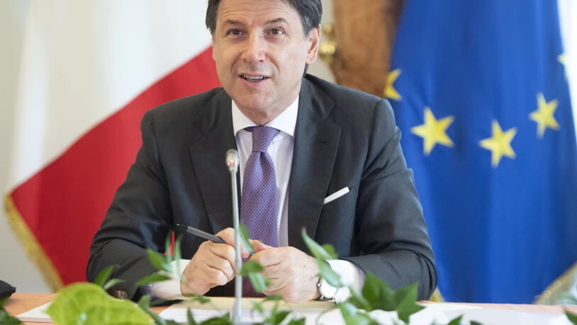 Der italienische Ministerpräsident Giuseppe Conte will Italien dank der Milliarden schweren Geldspritze der EU wirtschaftlich wieder auf die Beine helfen. (Archivbild)