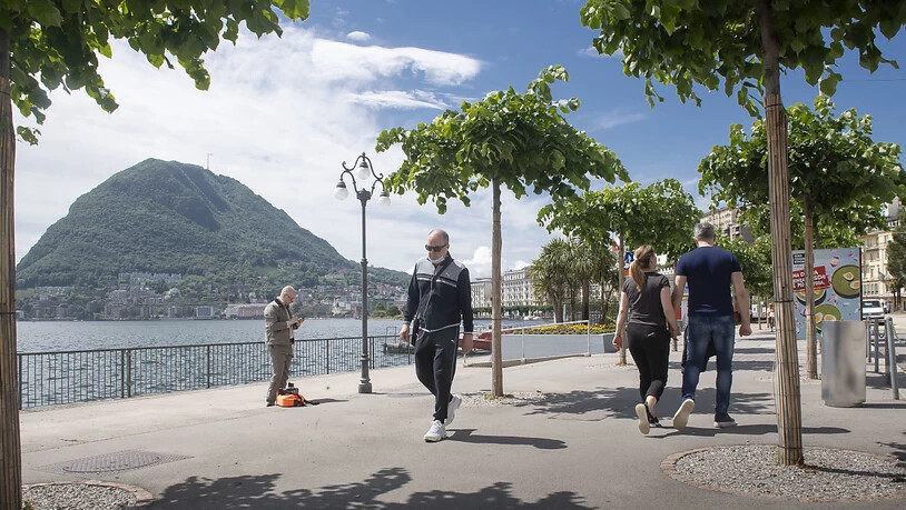 Lugano registrierte in der Nacht auf Sonntag eine "Tropennacht". Das Quecksilber fiel nie unter 20 Grad. (Archivbild)