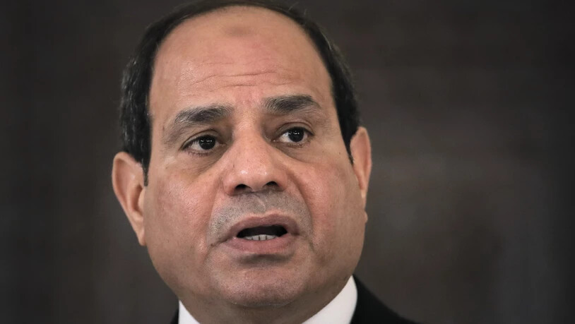 Der ägyptische Präsident Al-Sisi äusserte sich erstmals öffentlich über einen möglichen Militäreinsatz in Libyen.(Archivbild)