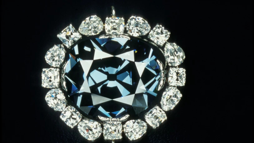 Der legendäre "Hope"-Diamant könnte gemäss neuester Forschung aus fast 700 Kilometern unter der Erdoberfläche stammen. (Archivbild)
