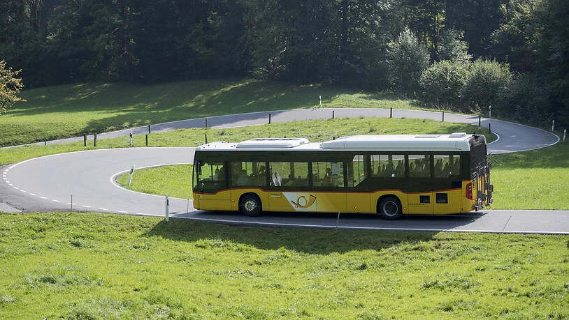 Wer an den Lauenensee im Berner Oberland will, soll im Postauto anreisen. So empfehlen es die Behörden.  (Themenbild)