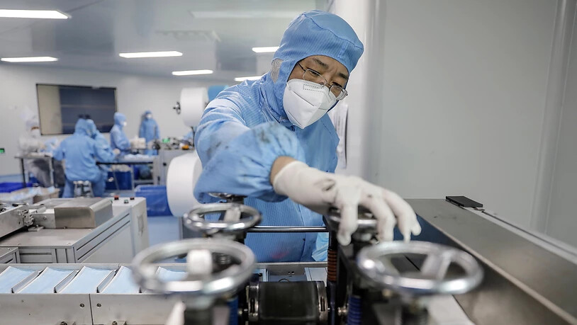 Die Industrie in China blickt trotz der Coronavirus-Pandemie wieder freundlicher in die Zukunft. (Archivbild)
