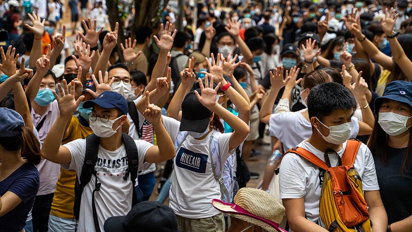dpatopbilder - Die Organisation Reporter ohne Grenzen hat vor Gefahren für Journalisten weltweit durch das neue Gesetz zum Schutz der nationalen Sicherheit in Hongkong gewarnt. Foto: Alda Tsang/SOPA Images via ZUMA Wire/dpa