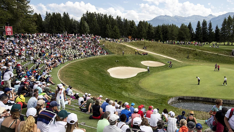Der berühmte Golfplatz in Crans-Montana wurde erstmals mit weniger als 60 Schlägen bewältigt