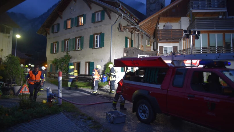 In Scharans ist es am Mittwochabend zu einem Mottbrand gekommen.
