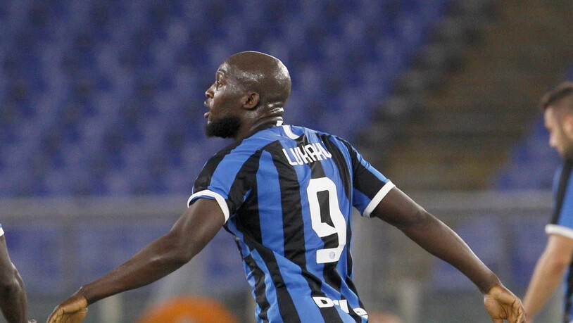 Romelu Lukaku rettete Inter mit einem Foulpenalty einen Punkt