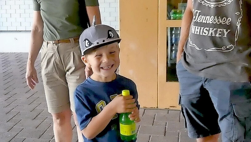 Dominik freut sich auf den Kindergarten.