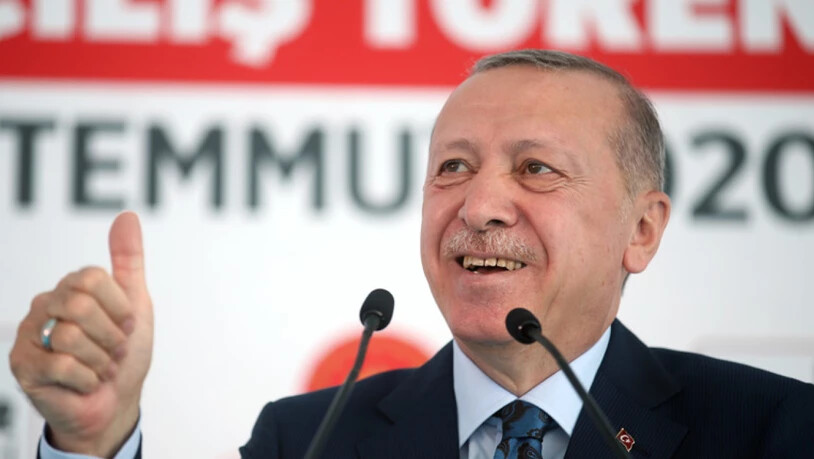 HANDOUT - Recep Tayyip Erdogan, Präsident der Türkei. Foto: Turkish Presidency/dpa - ACHTUNG: Nur zur redaktionellen Verwendung und nur mit vollständiger Nennung des vorstehenden Credits
