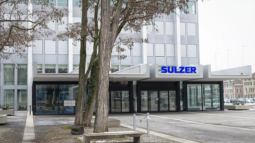 Der Industriekonzern Sulzer reagiert mit Entlassungen auf die Coronakrise. (Archiv)