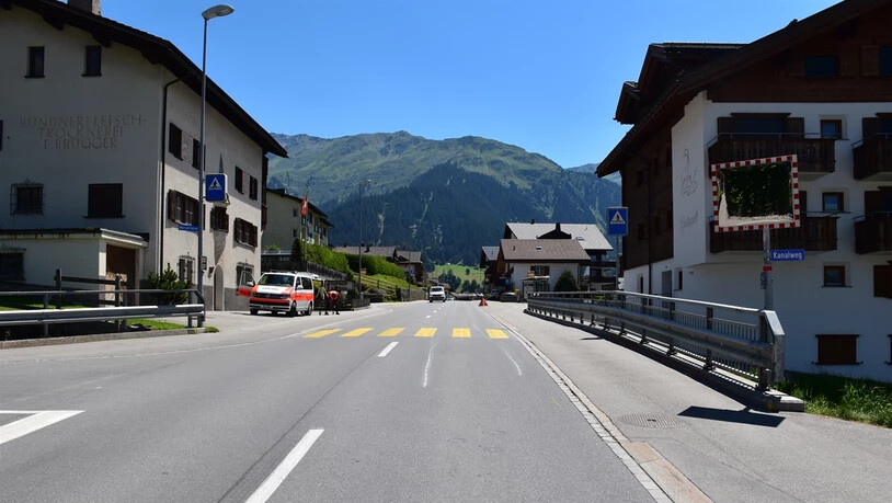 Hier kam es am Montagmittag zum Unfall.