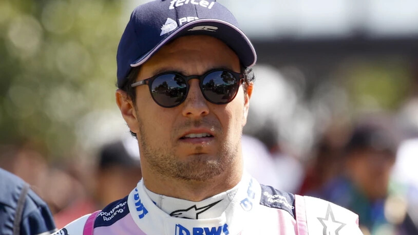 Sergio Perez ist der erste Formel-1-Fahrer, der positiv auf das Coronavirus getestet wurde