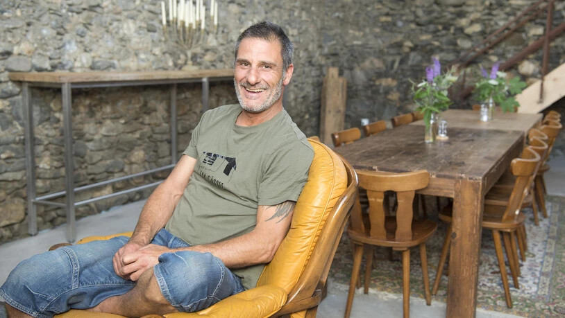 Sergio Greco in seinem neuen Restaurant «Greco im Gässli» in Rodels.