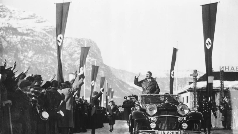Bereits im Februar 1936 bei den Olympischen Winterspielen in Garmisch-Partenkirchen wurde Adolf Hitler von der Nazi-Propaganda erfolgreich ins Szene gesetzt.
