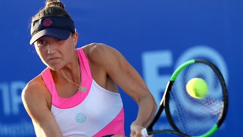 Leonie Küng bezog beim Wiederbeginn der WTA in der Qualifikation von Palermo gleich eine Niederlage
