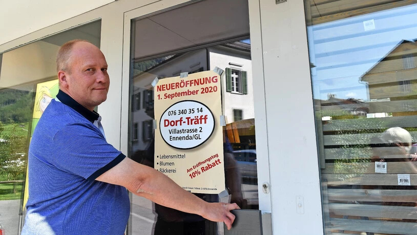 Schon bald geht es los. Patrick Gasser freut sich.