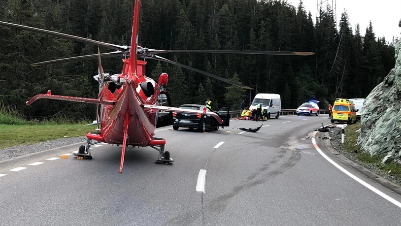 Zwei Männer sind am Mittwochmorgen mit ihren Fahrzeugen kollidiert. 