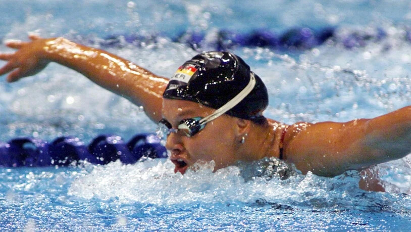 Franziska van Almsick gewann in ihrer Karriere zwei WM-Titel, zehn Olympia-Medaillen und 18 Mal EM-Gold