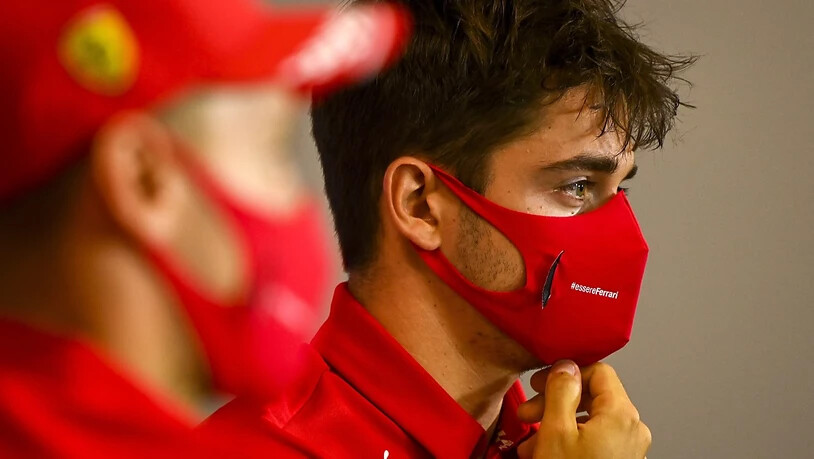 Doppelausfall - der nächste Tiefpunkt für die Ferrari-Fahrer Sebastian Vettel (links) und Charles Leclerc