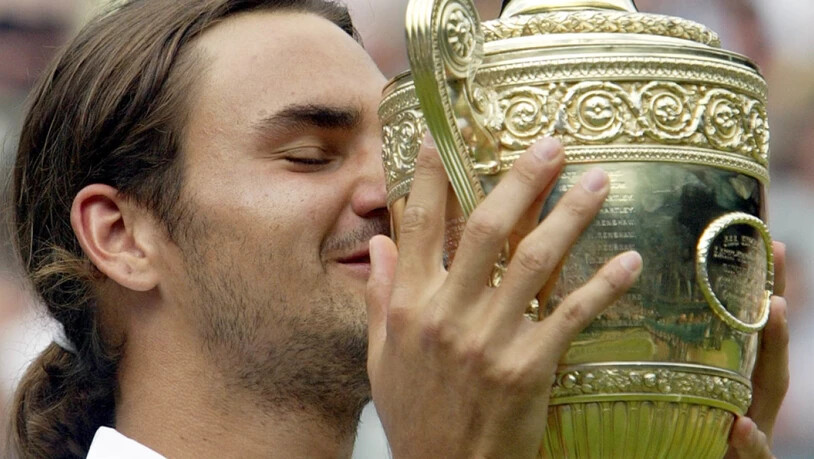 Roger Federers erster Grand-Slam-Titel kam 2003 in Wimbledon