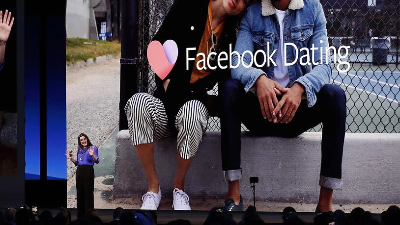 Facebook lanciert die Dating-Funktion nun auch in Europa. (Archivbild)