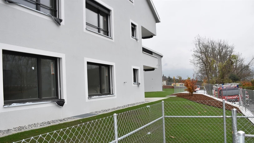 In diesem Neubau in Rodels kam es zum Unfall.