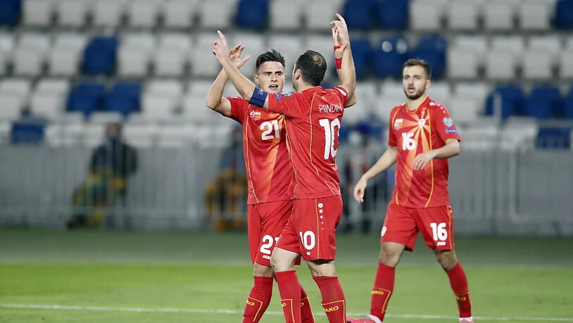 Goran Pandev erzielte Nordmazedoniens goldener Treffer