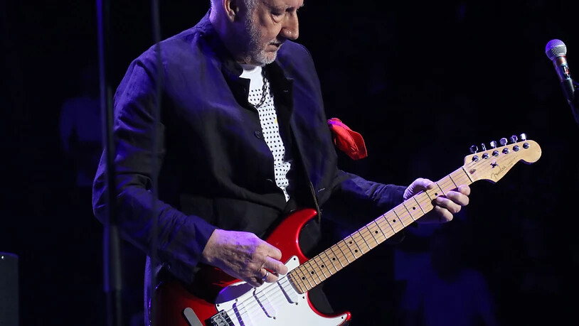 ARCHIV - Pete Townshend, Gitarrist der legendären britischen Rockband The Who. Foto: Nancy Kaszerman/ZUMA Wire/dpa