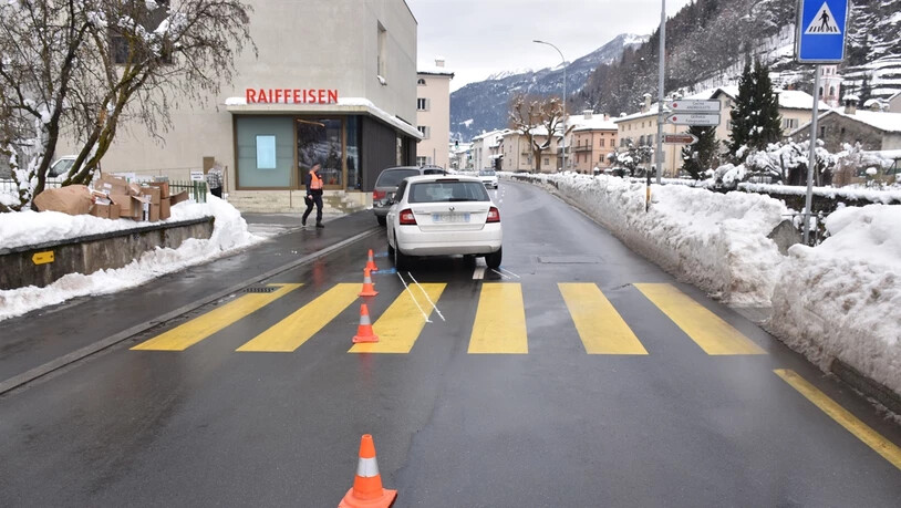 Diesen Fussgängerstreifen wollte der 71-Jährige überqueren, als ein Auto kam.