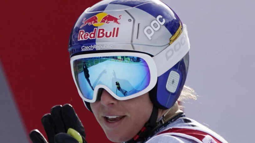 Ester Ledecka, die Olympiasiege im Ski alpin wie Snowboard vorzuweisen hat, freut sich über ihren zweiten Weltcupsieg bei den Alpinen
