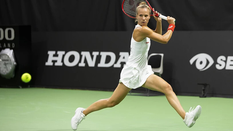 Viktorija Golubic feierte in Biel ihren dritten Schweizer Meistertitel