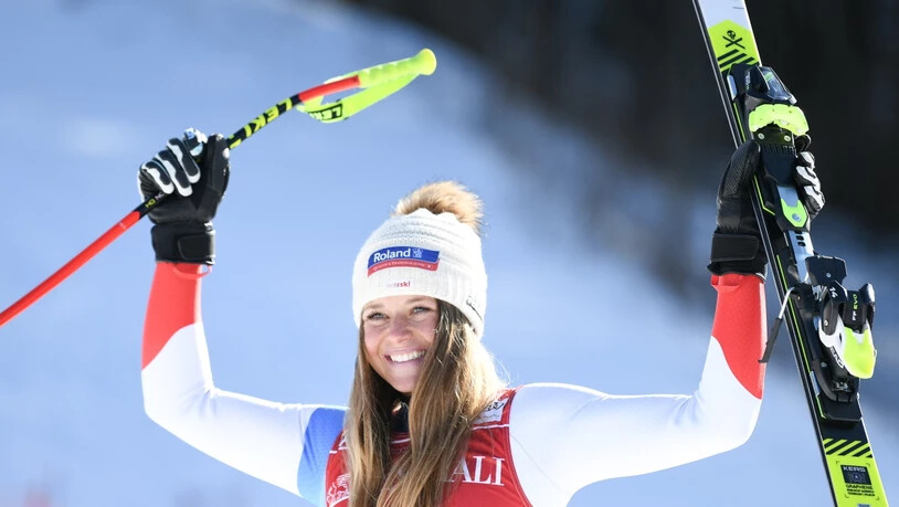Corinne Suter war 2020 die dominierende Skirennfahrerin in den Disziplinen Abfahrt und Super-G
