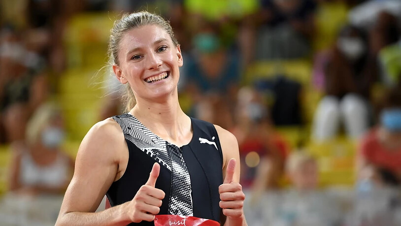 War über 100 m in diesem Jahr die schnellste Europäerin: die Tessiner Sprinterin Ajla Del Ponte