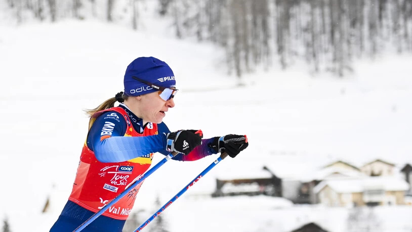 Bis zur letzten Abfahrt auf Podestkurs: Nadine Fähndrich verpasste im Val Müstair den erhofften Podestplatz wegen eines Sturzes