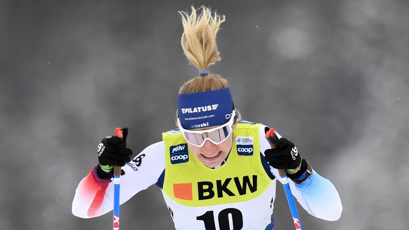 Nadine Fähndrich gibt kräftig Schub. (Archivaufnahme)