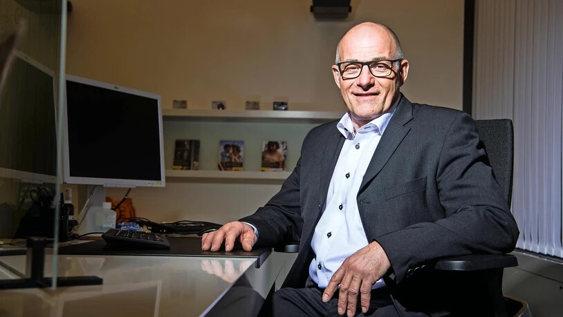 Einst Skirennfahrer, nun Bankkundenberater: Daniel Caduff schaut mit vollster Zufriedenheit auf seine Karriere als Spitzensportler zurück.