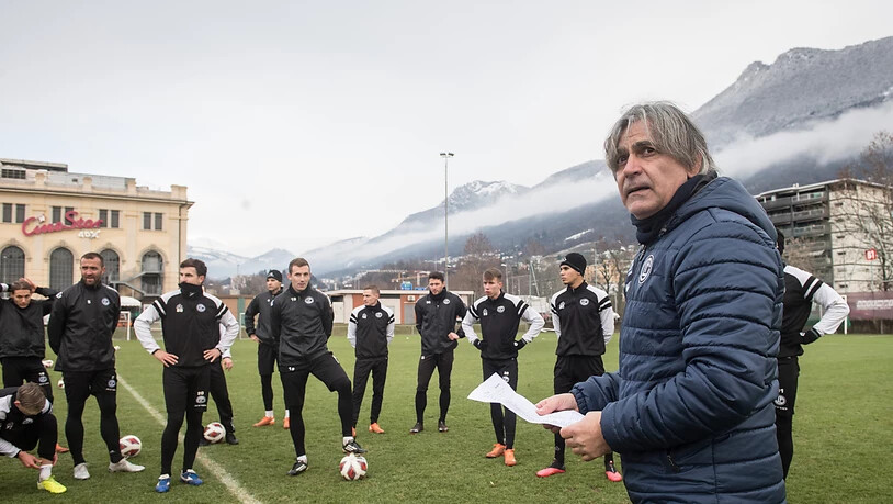 Maurizio Jacobacci und der FC Lugano starten mit höheren Erwartungen ins neue Jahr