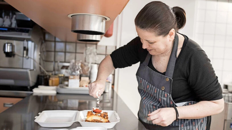 «Es kommt wieder gut»: Wirtin Anna Sismanidou ist trotz allem zuversichtlich.