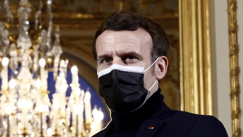 «Willkommen zurück»: Frankreichs Präsident Emmanuel Macron. Foto: Christian Hartmann/POOL Reuter/AP/dpa