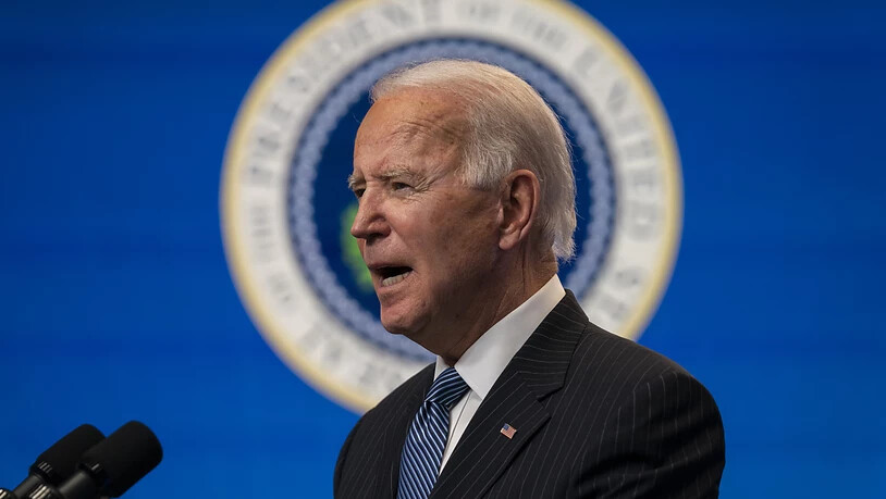 US-Präsident Joe Biden spricht während einer Veranstaltung. Foto: Evan Vucci/AP/dpa