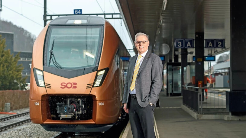 Thomas Küchler, der CEO der Schweizerischen Südostbahn, lobt die landschaftliche Schönheit «seiner» Glarnerlinie. 