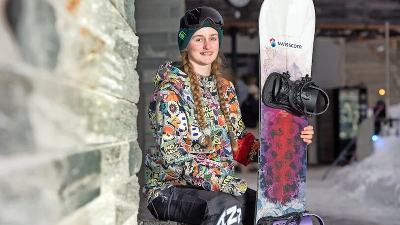 Schritt für Schritt: Als Nächstes hat die 17-jährige Snowboarderin Bianca Gisler die Junioren-WM im Blick.