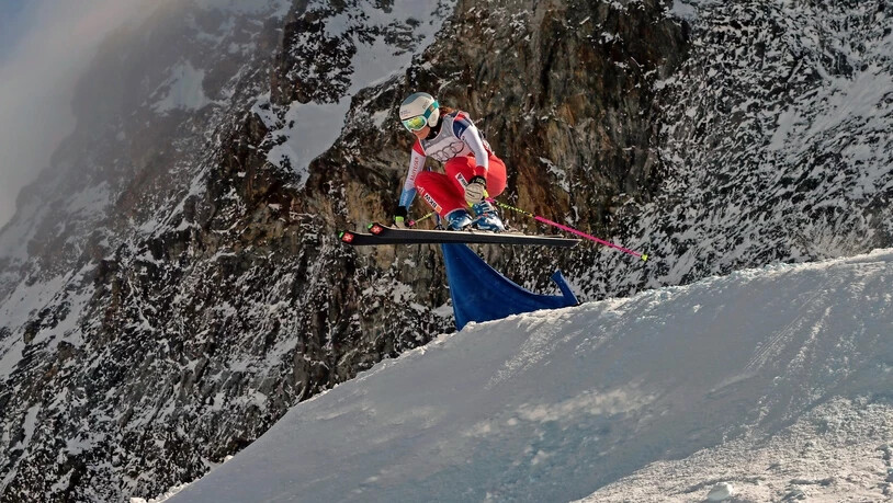 Die Skicrosserin: Talina Gantenbein hat in diesem Winter den Sprung an die Weltspitze geschafft.