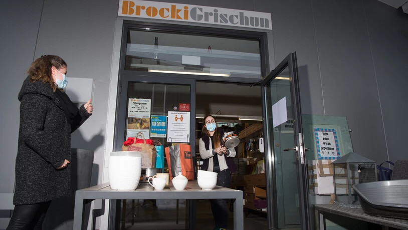 Die «Brocki Grischun» bietet Alternativen zum üblichen Einkauferlebnis an.