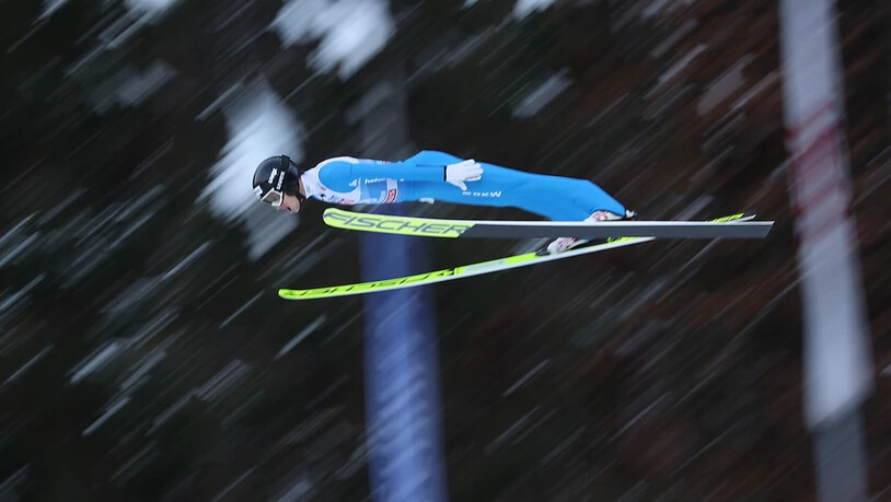 Gregor Deschwanden segelt in die Tiefe. (Archivaufnahme)