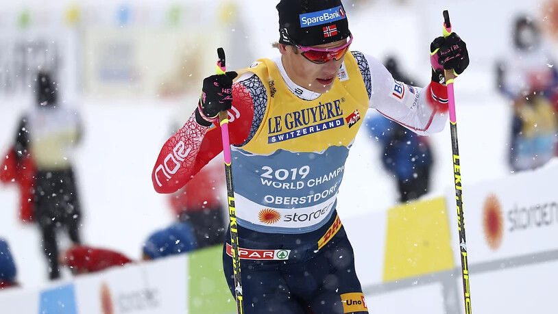 Johannes Hösflot Klaebo wurde disqualifiziert.